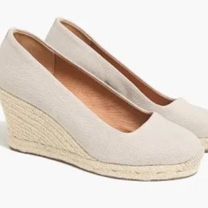 Jcrew Brand New Tan Wedges